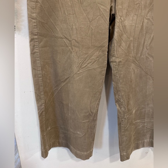 Eileen Fisher Organic Cotton Corduroy Wide Leg Pants Women’s Size 16 Stretch - Picture 2 of 7